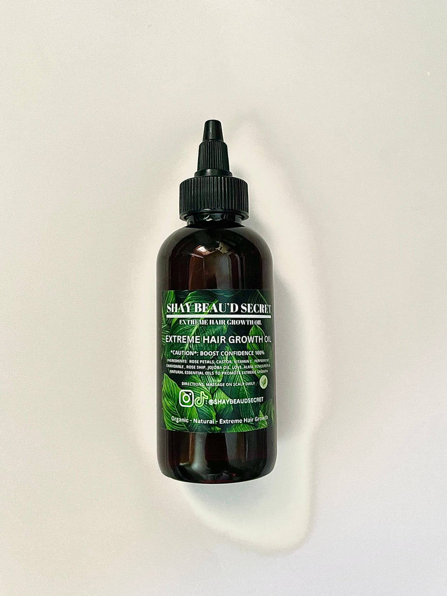 Extreme hair growth oil