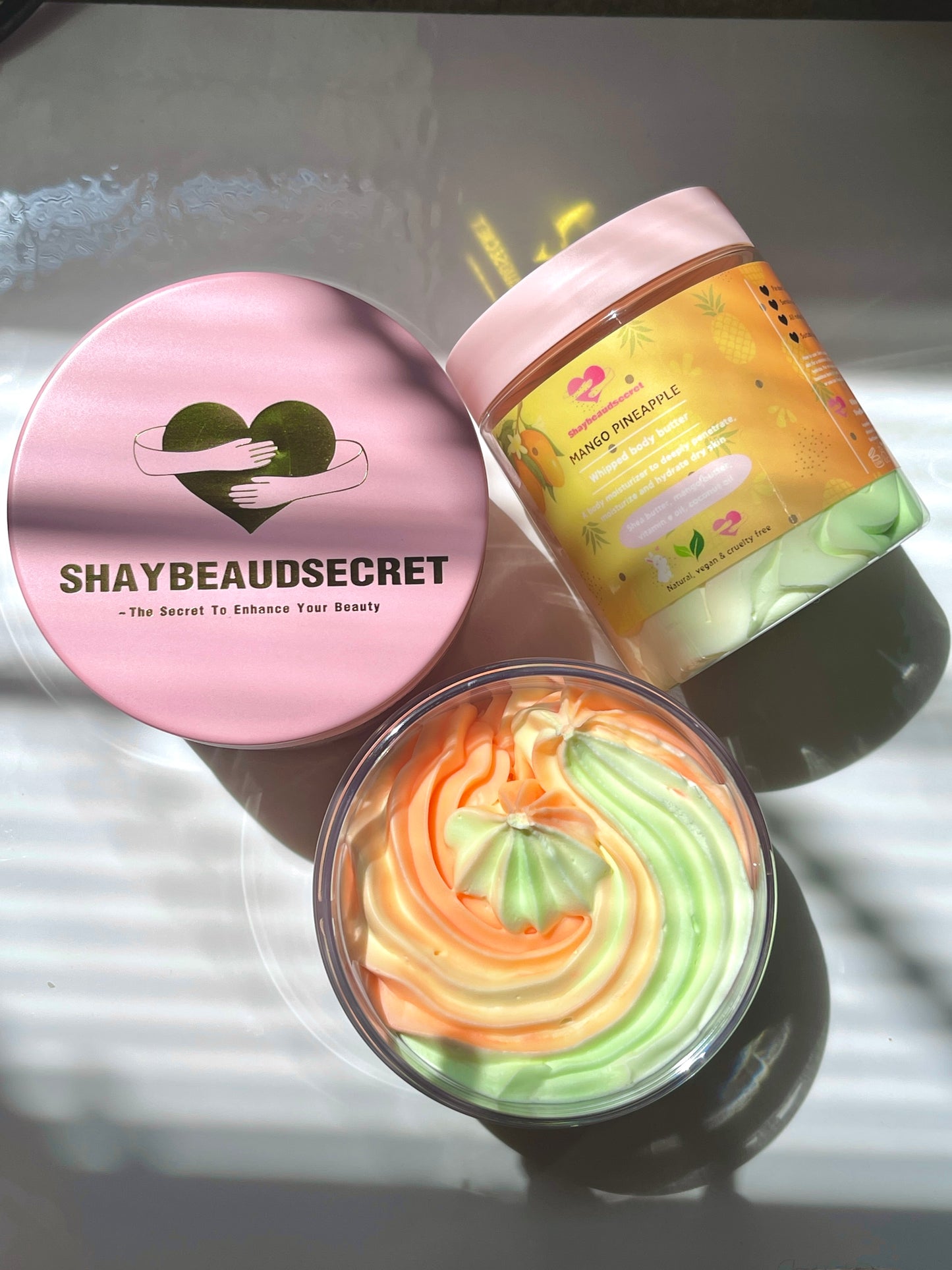 (NEW) PINK TOP BODY BUTTER