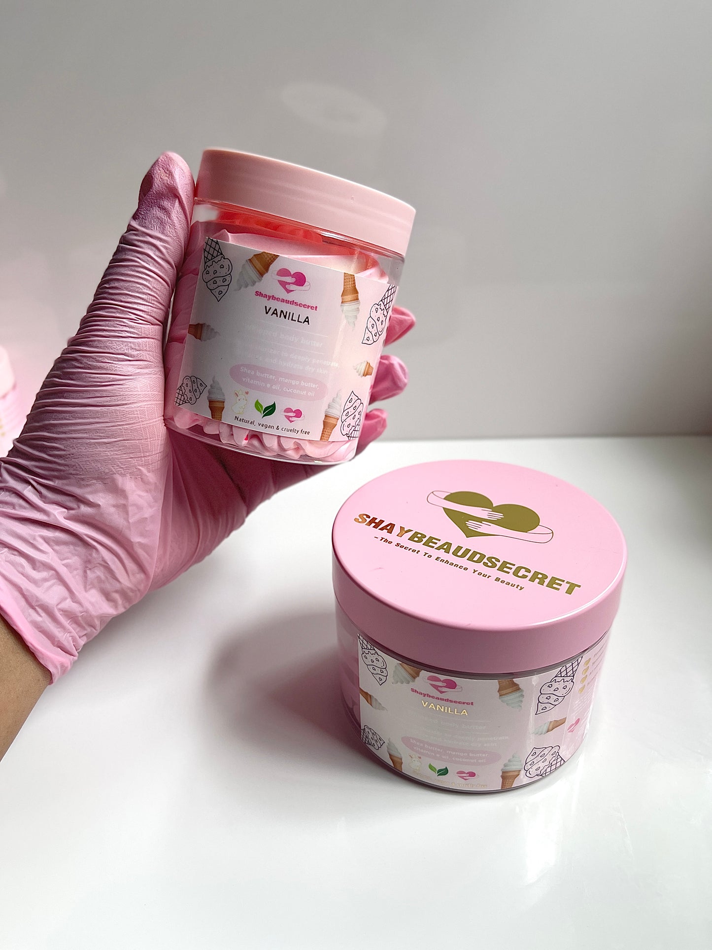 (NEW) PINK TOP BODY BUTTER