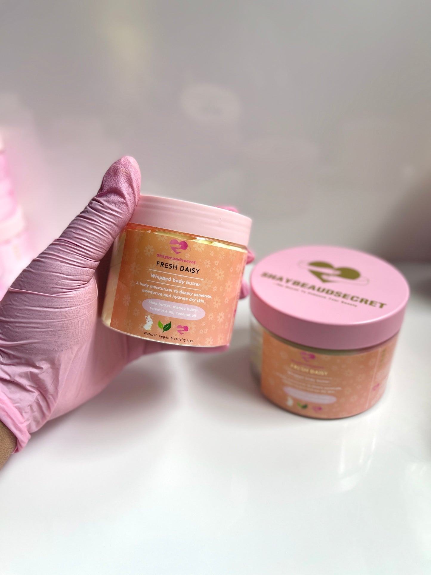 (NEW) PINK TOP BODY BUTTER