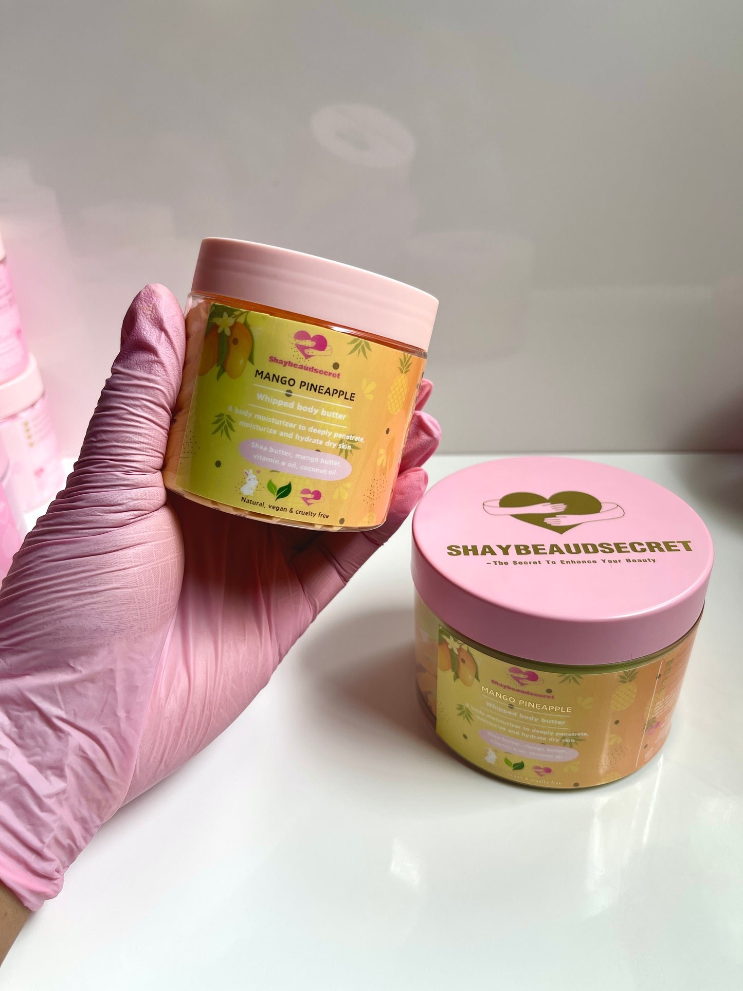 (NEW) PINK TOP BODY BUTTER