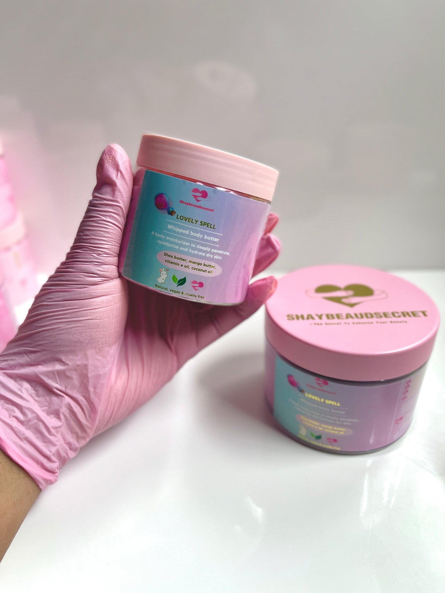 (NEW) PINK TOP BODY BUTTER