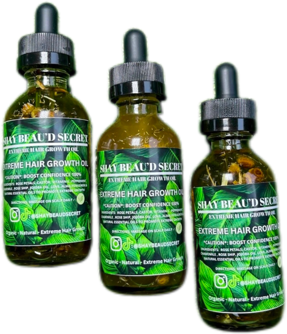 Extreme hair growth oil