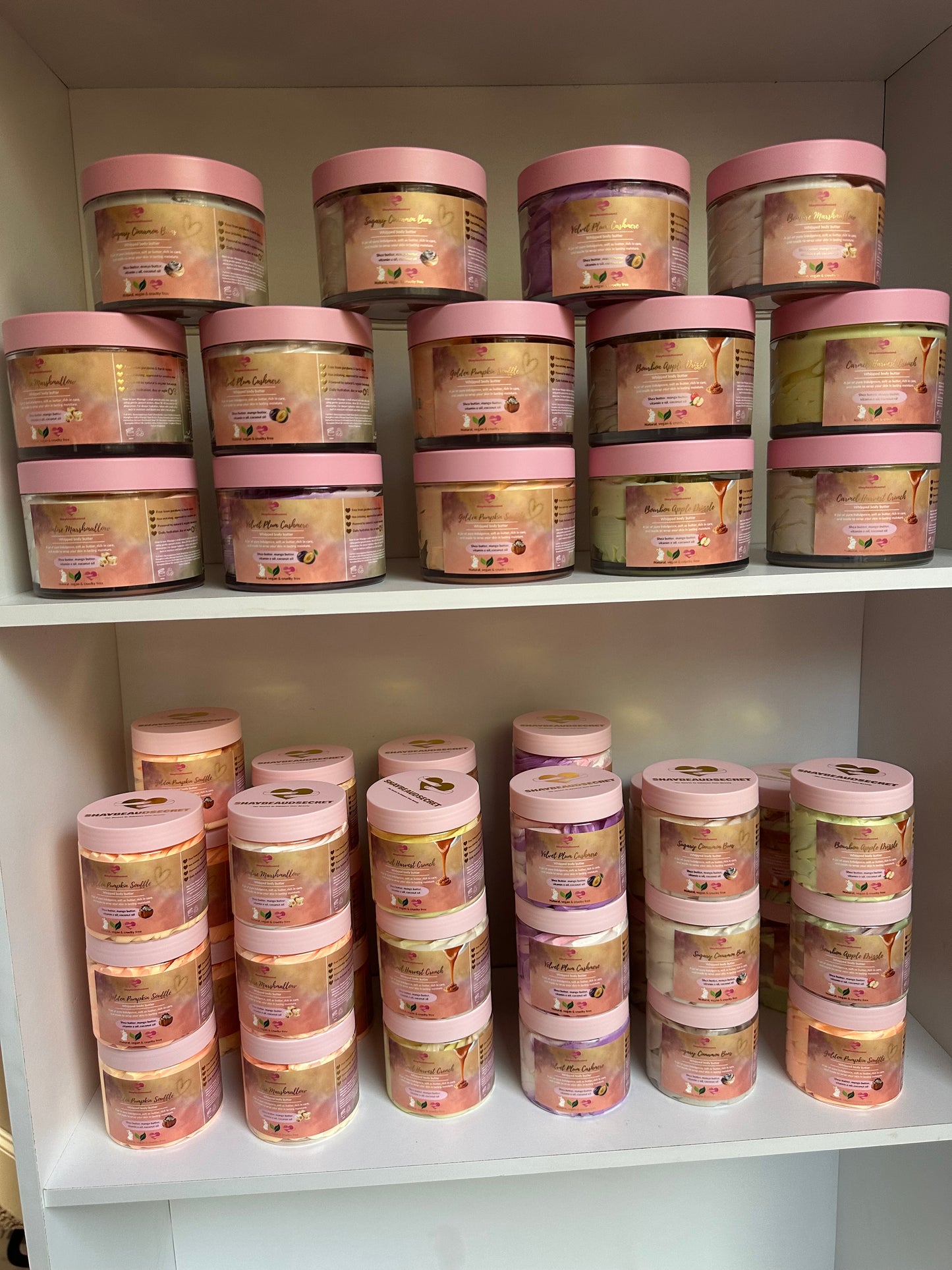 THE FALL COLLECTION •  WHIPPED BODY BUTTERS