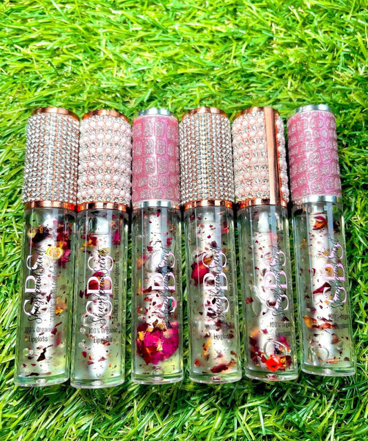 Clear rose lipgloss