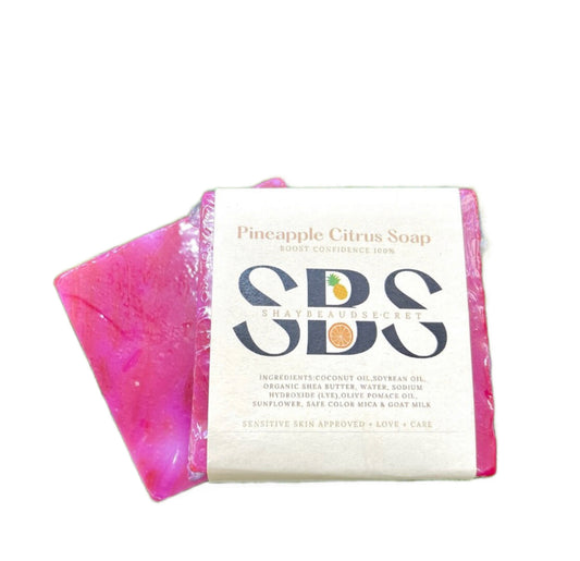 Pineapple citrus soap